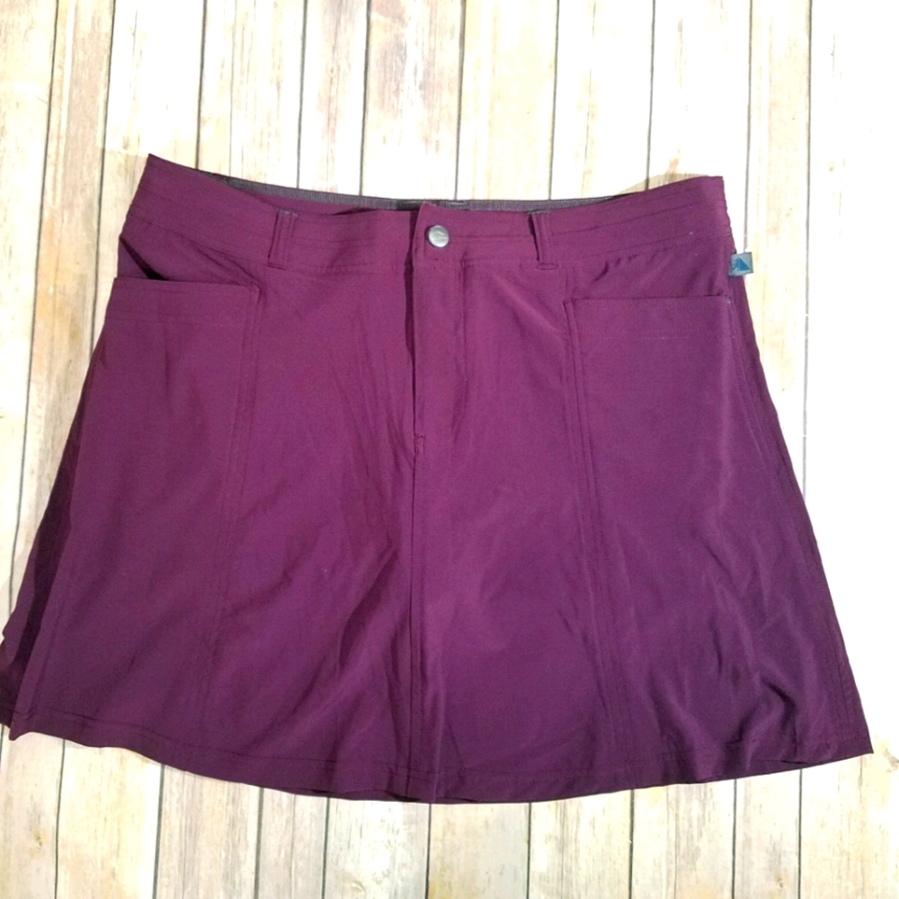 L.L. Bean Women's Mini Skirt in Purple